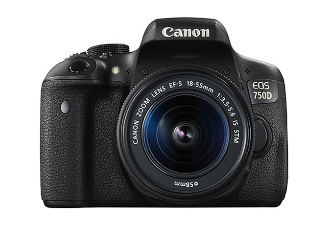 佳能EOS 750D機(jī)身 + EF-S 18-55mm f3.5-5.6 IS STM